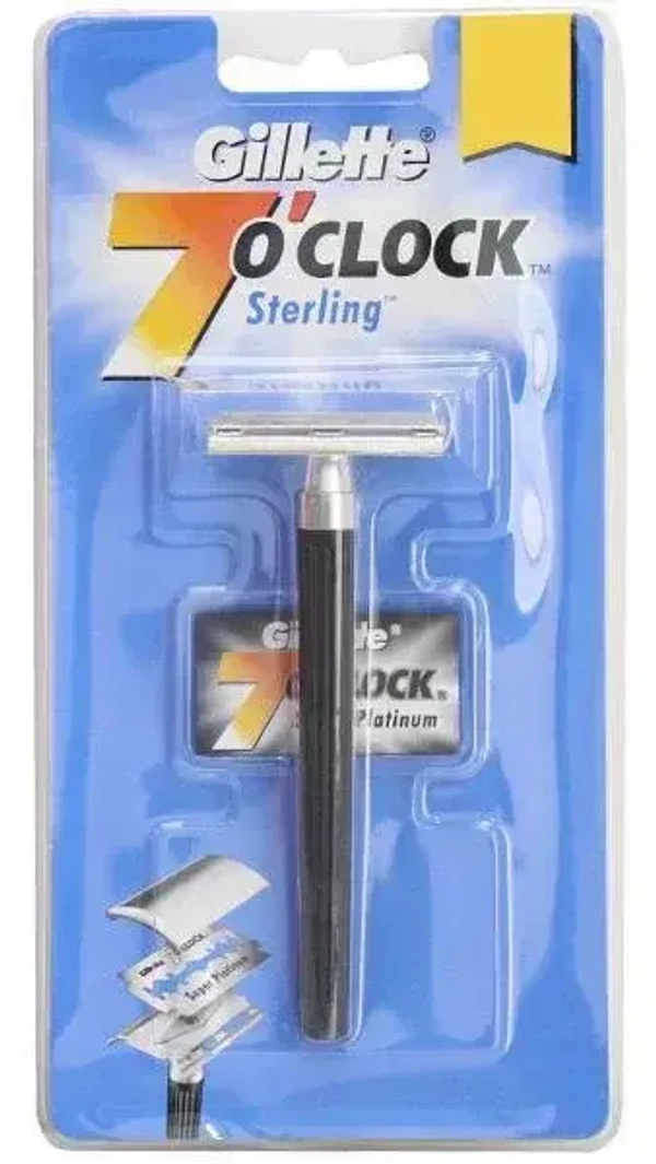 7 'O' Clock Sterling Razor Steel, 1 pcs