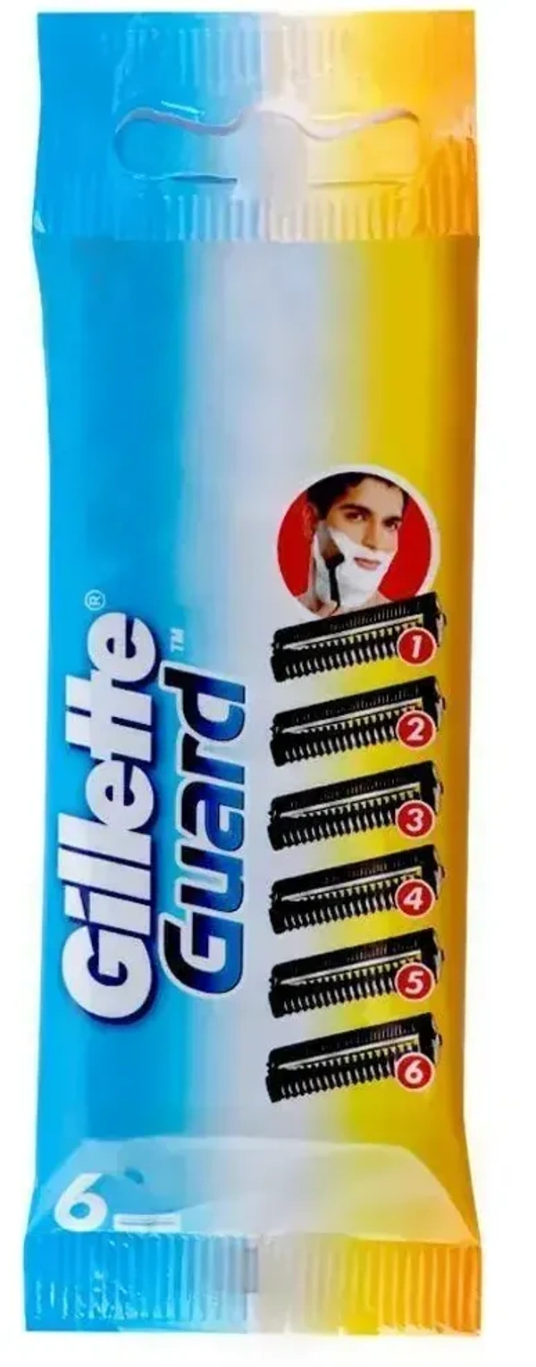 Gillette Guard Cartridges Pack Of 6, 1 pcs