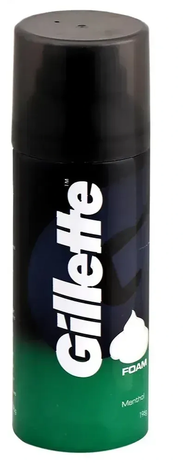 Gillette Shaving Foam Menthol, 196g