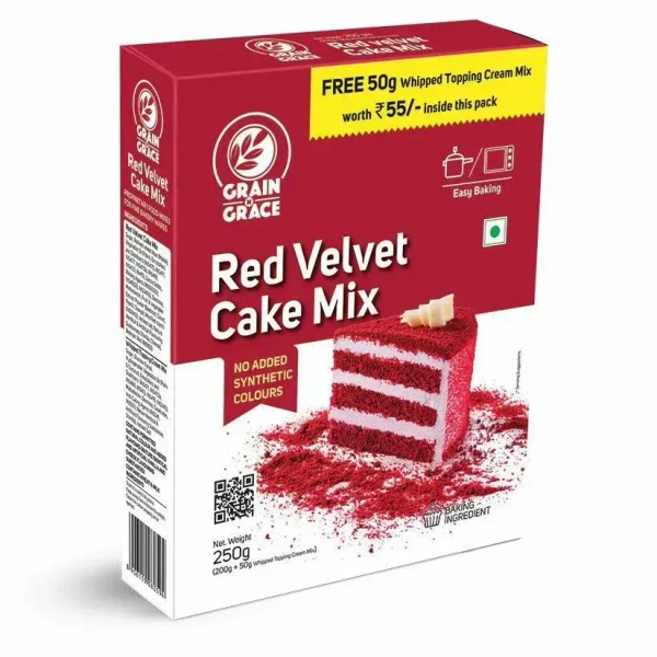 Grain & Grace Red Velvet Cake Mix, 250g