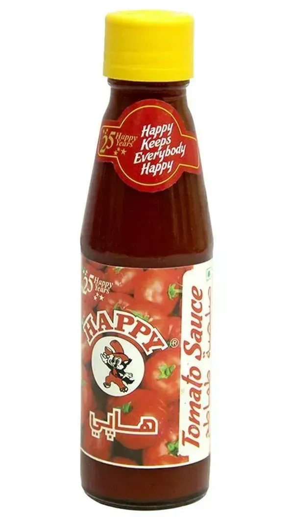 Happy Tomato Chilli Sauce Bottle, 200g