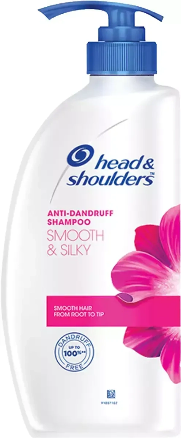 Head& Shoulders Smooth and Silky Anti Dandruff Shampoo, 650ml