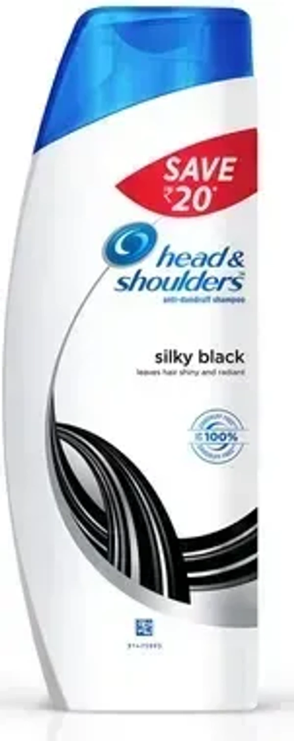 Head& Shoulder Shampoo Silky / Black, 180ml