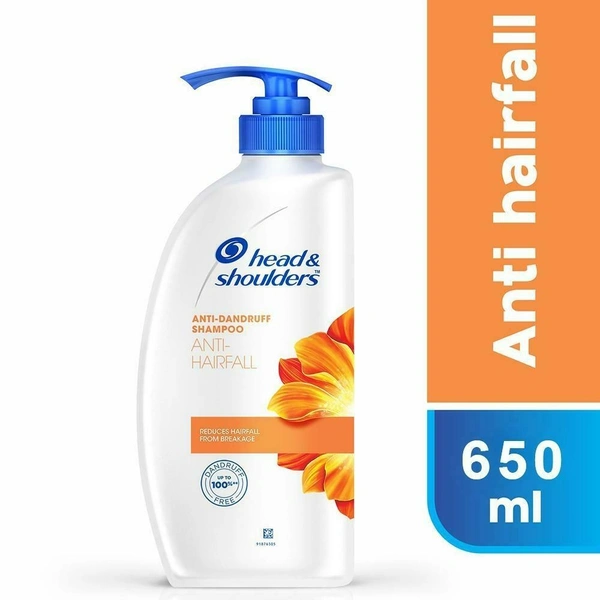 Head & Shoulders Antidandruff Antihairfall Shampoo, 650ml