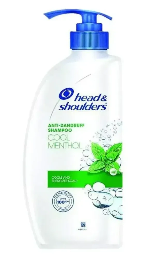Head& Shoulders Cool Menthol Anti Dandruff Shampoo, 650ml
