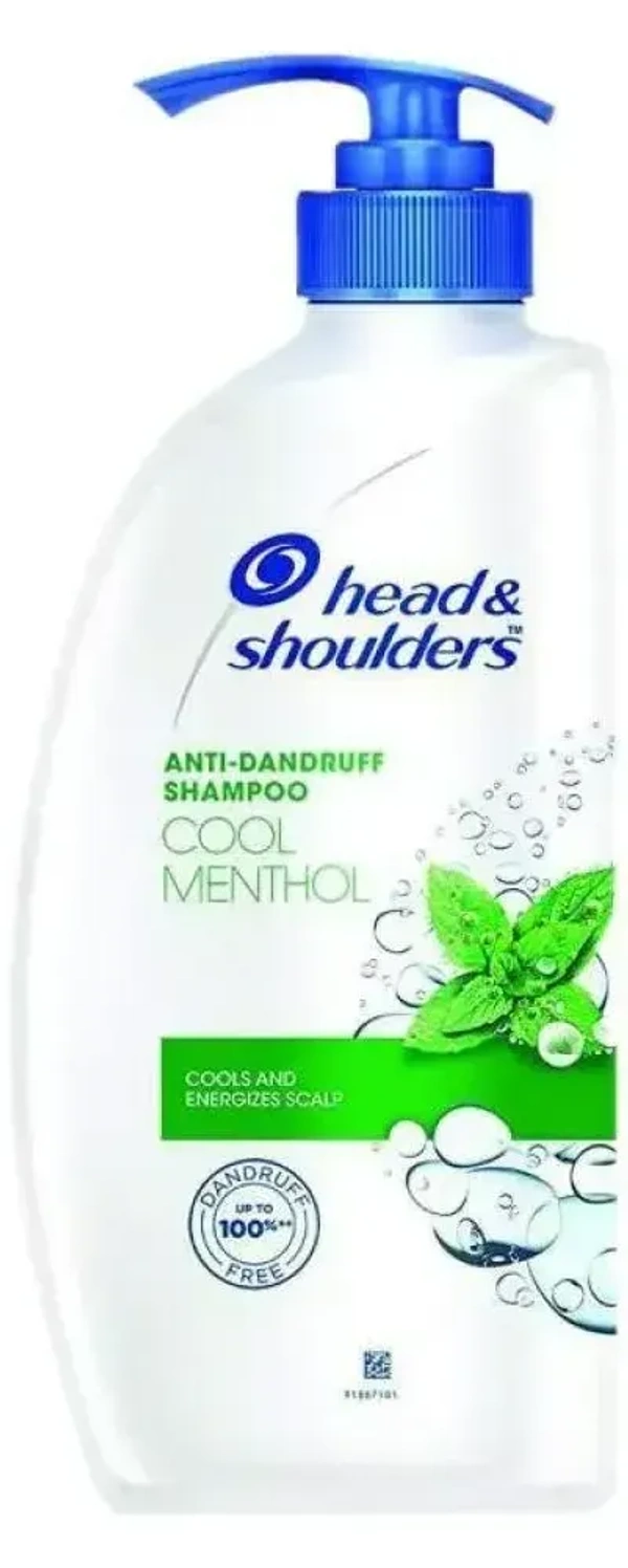 Head & Shoulders In Antidandruff Shampoo + Conditioner Cool Menthol , 650ml