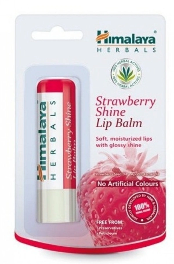 Himalaya Strawberry Lip Balm, 10g