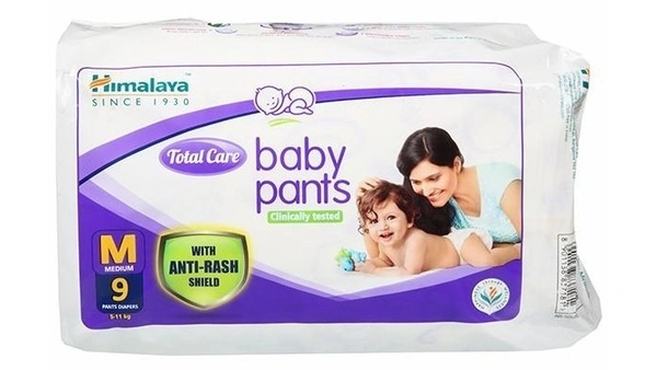 Himalaya Total Care Baby Pants Medium 9 Pantss, 9 pants