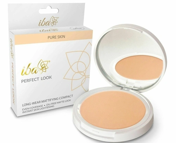 Iba Perfect Look Long Wear Mattifying Compact 03 Natural Coral, 9g