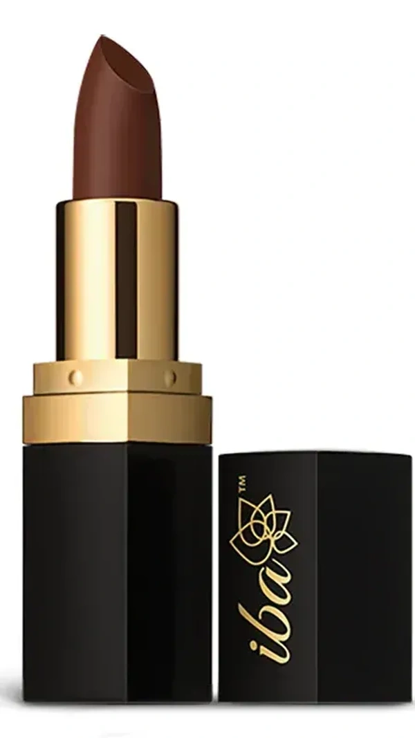Iba PureLips Long Stay Matte Lipstick M03 Toffee Brown, 4g