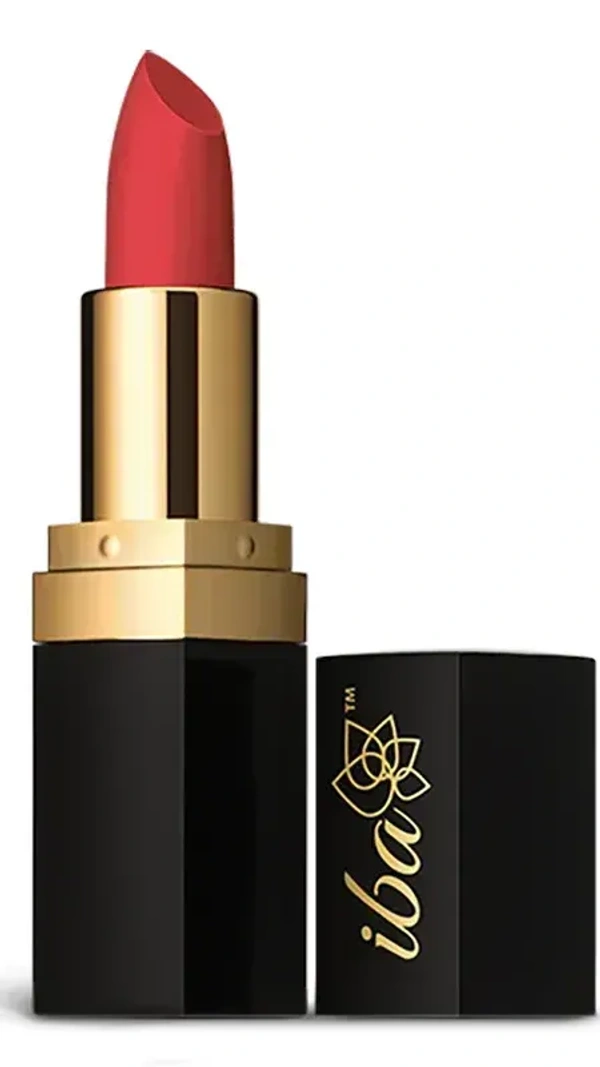 Iba PureLips Long Stay Matte Lipstick M05 Orange Flash, 4g