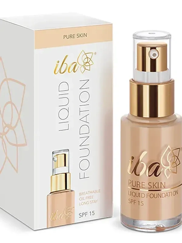 Iba Pure Skin Liquid Foundation Natural Beige, 30ml