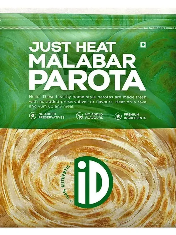ID Fresh Food Malabar Parota, 5 pcs