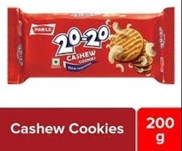 Parle 20 - 20 Cashew Cookies, 200g