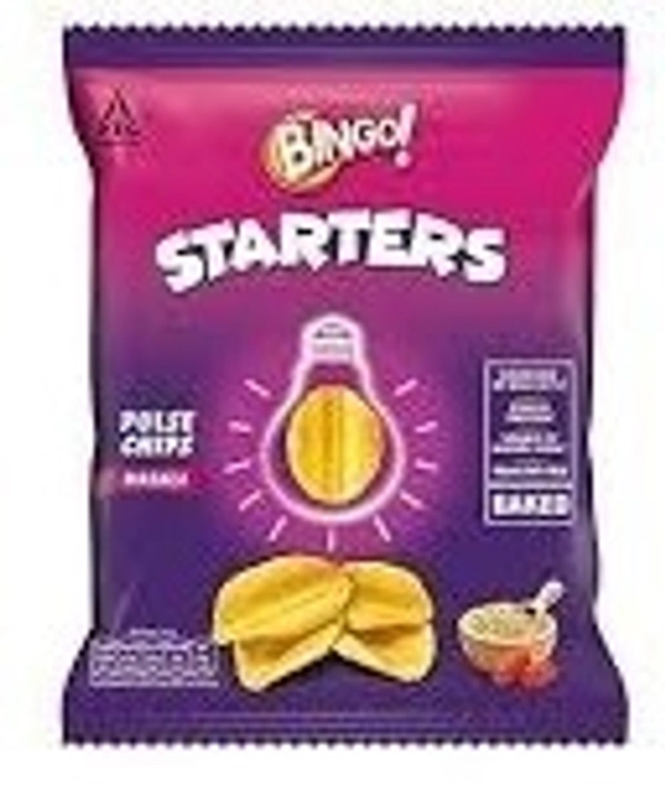 Bingo Starters Pulse Chips Chatpata, 48g