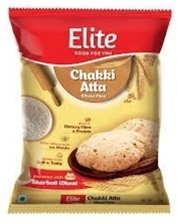 Elite Whole Wheat Atta, 500g