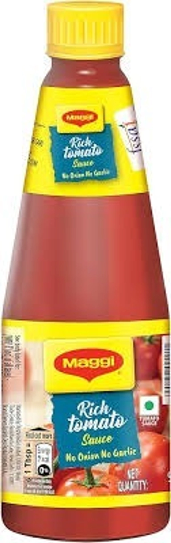 Maggi Rich Tomato Sauce No Onion No Garlic Bottle, 1 kg