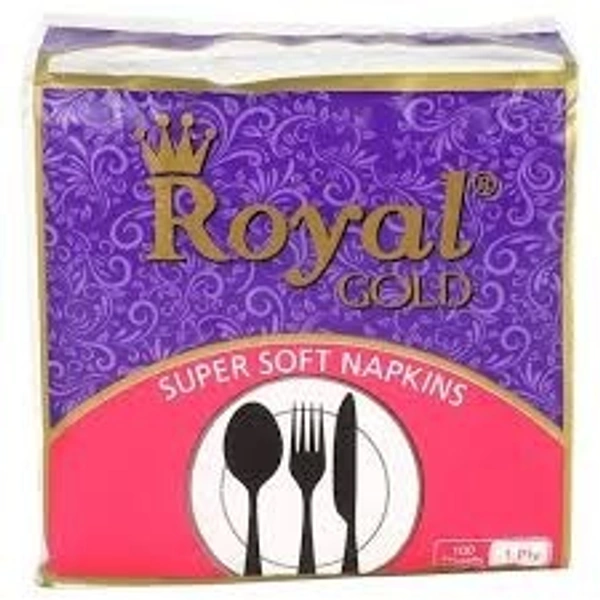 Royal Gold Napkins, 100 pulls