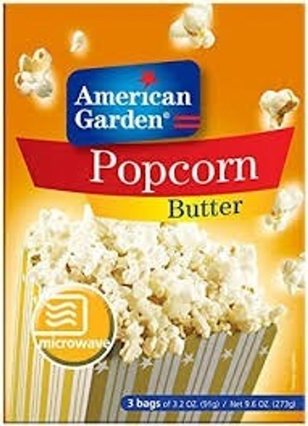 American Garden Popcorn Butter Flavour, 273g
