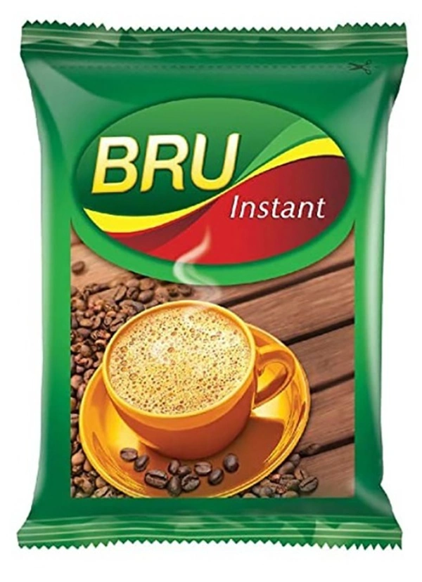 Bru Instant Coffee Powder 50g, Pouch