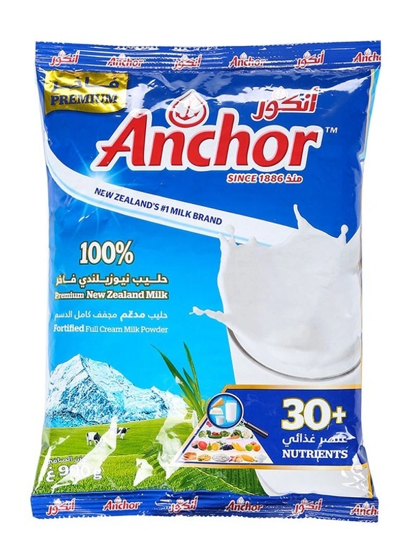 Anchor Full Cream Milk Powder Pouch 400g
