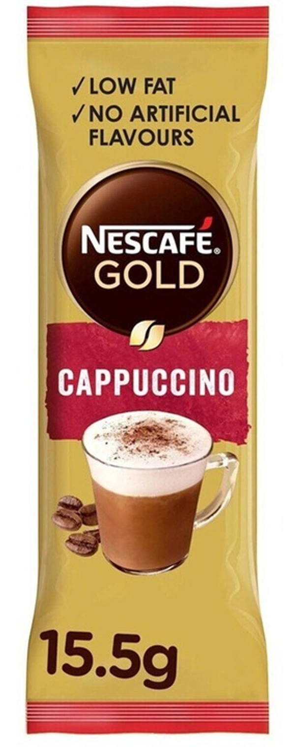 Nescafe Gold Cappuccino Instant Coffee Premix, 15.5g