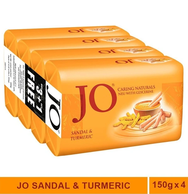 Jo Turmeric Sandal, 100g ( Pack of 5)