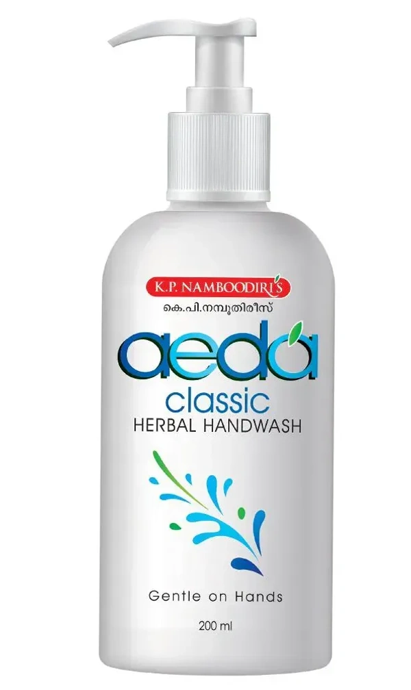K.P.Namboodiri's Aeda Classic Herbal Handwash, 200ml