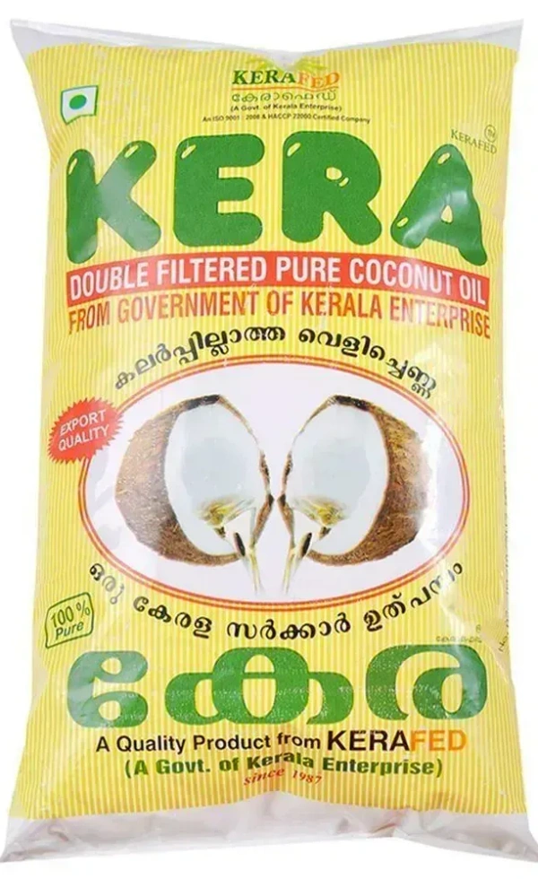 Kera Double Filtered Pure Coconut Oil, 1L