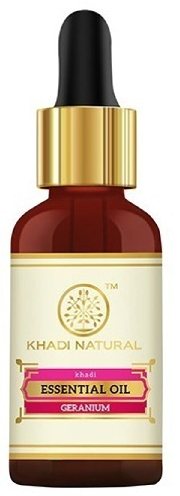 Khadi Herbal Geranium Essential Oil, 15ml