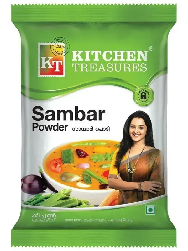 Kitchen Treasures Sambar Powder Pouch, 100g