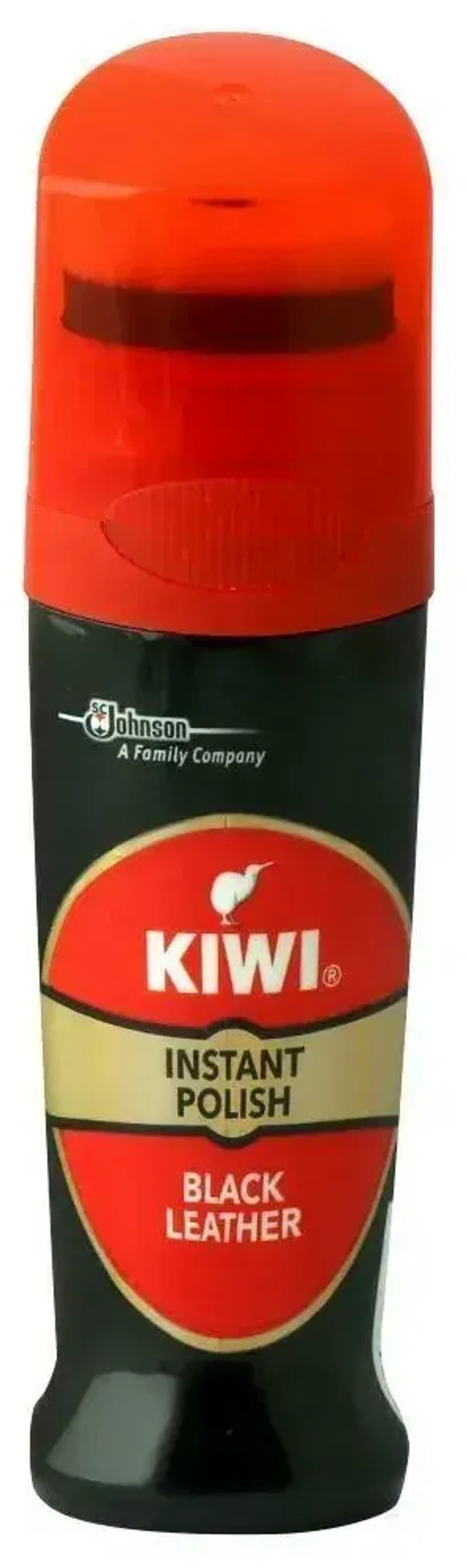 Kiwi Instant Polish Black Leather, 85 ml