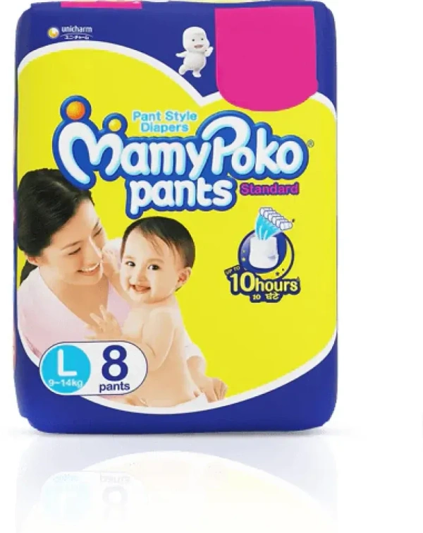 MamyPoko Pants Standard Large, 8 Pants