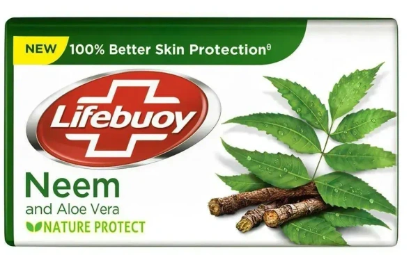 Lifebuoy Bathing Soap Neem and Aloe Vera, 100g