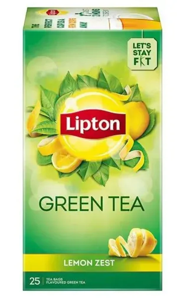 Lipton Green Tea Lemon Zest, 25 Bags