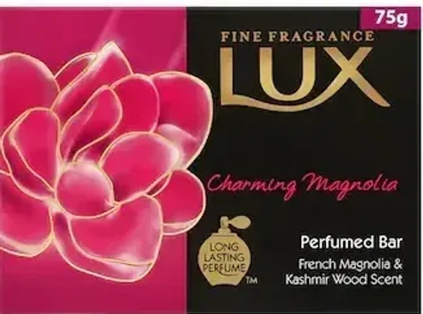 Lux Charming Magnolia Perfumed Bar, 75g