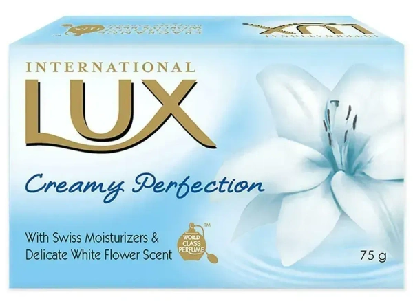 Lux International Creamy Perfection Soap Bar, 75g