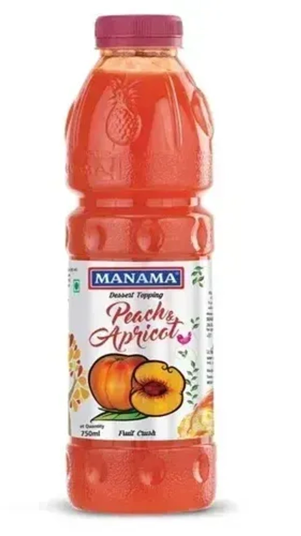 Manama Peach & Apricot Crush 750ml