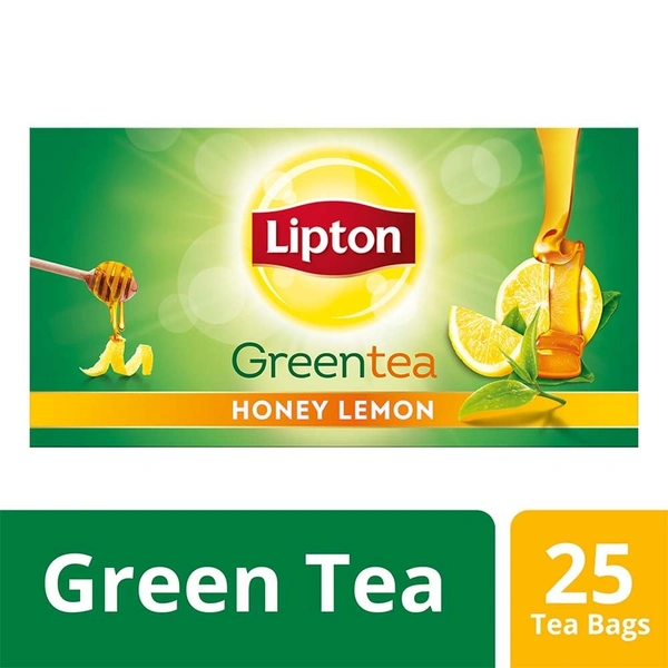 Lipton Green Tea Honey & Lemon, 25 Bags