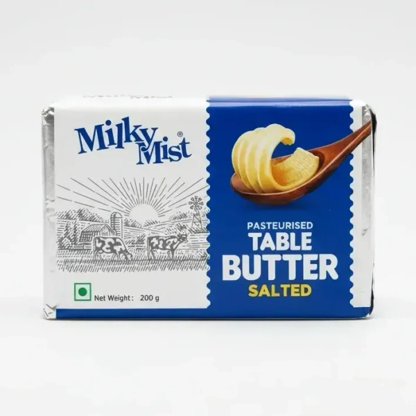 Milky Mist Table Butter Salted, 200g