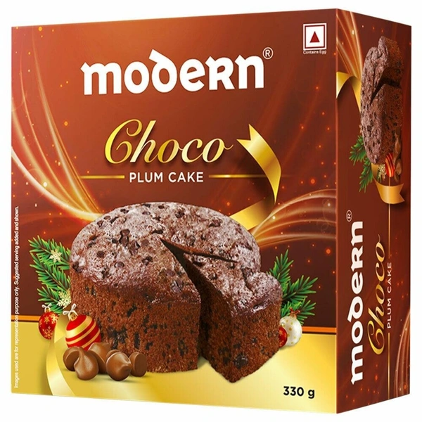 Modern Plum Celebration Cake - 330g