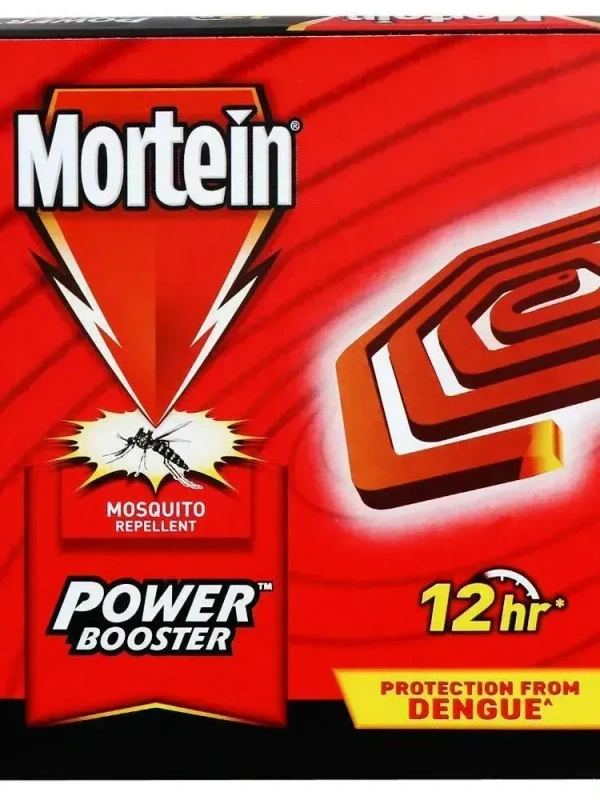 Mortein Power Booster Mosquito Repellent Coil 12Hr Coil 10 Nos