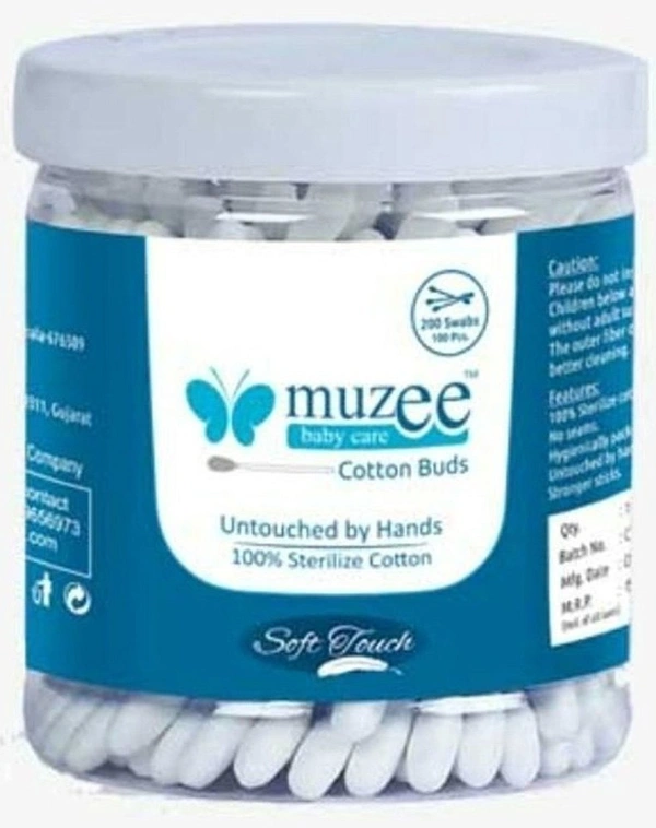 Muzee Cotton Buds (100 Nos)
