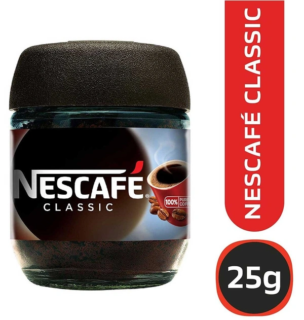 Nescafe Classic Coffee, 25g Dawn Jar