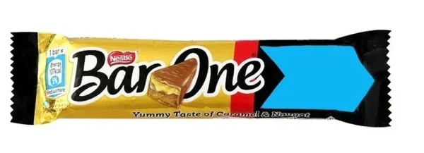 Nestle Bar One Chocolate Bar, 22g