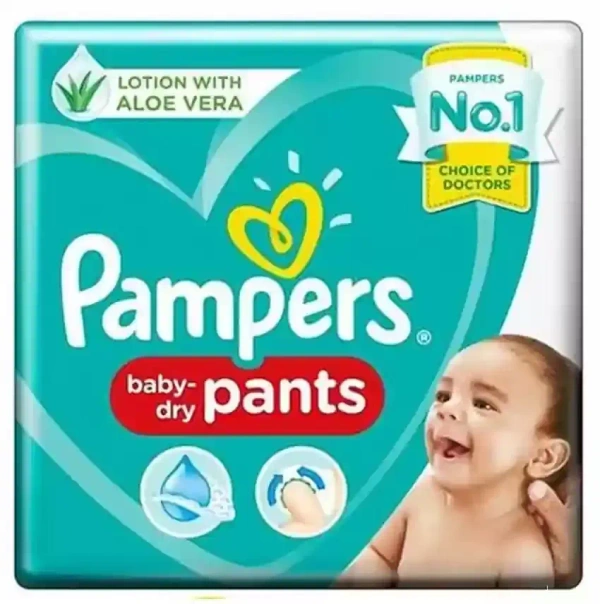 Pampers Baby Dry Pants Large, 4 pants
