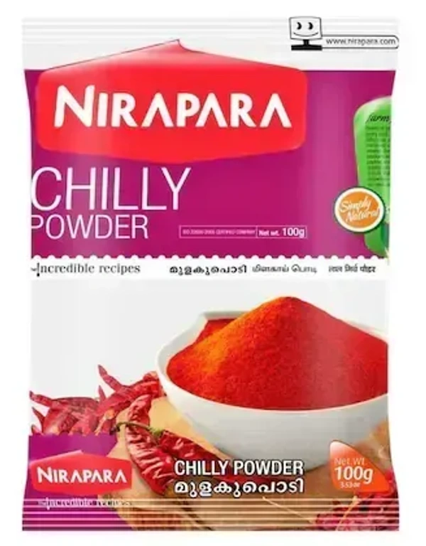 Nirapara Chilly Powder Pouch, 100g
