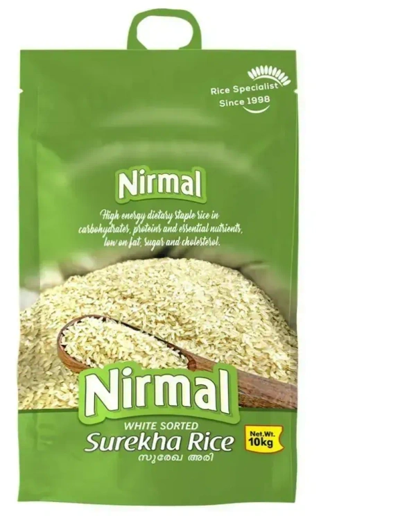 Nirmal White Sorted Surekha Rice, 10 kg