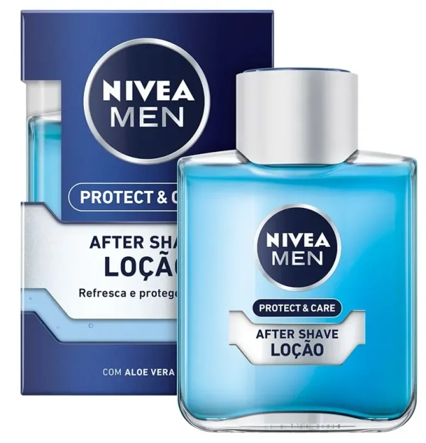Nivea Men After Shave Lotion Protect Care Aloe Vera, 100ml