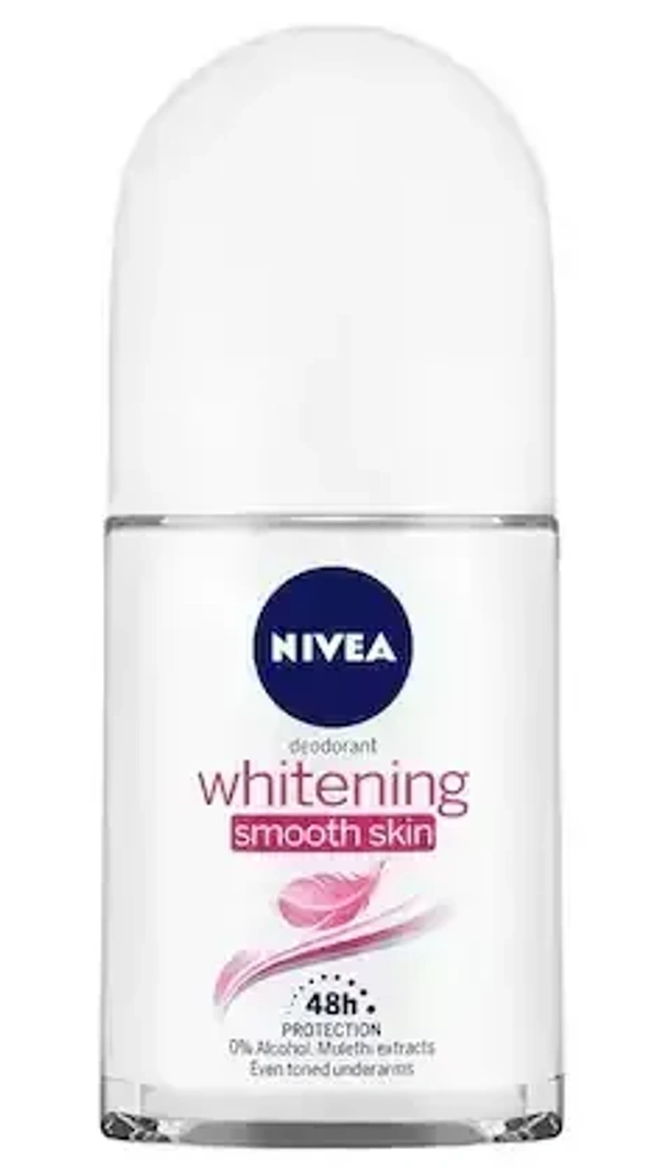 Nivea Whitening Smooth Skin Roll On, 50ml